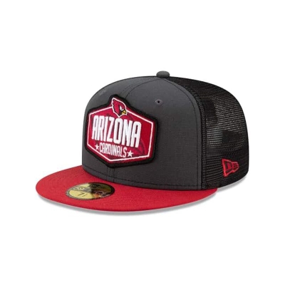 Arizona Cardinals Gorra | New Era NFL Draft 59fifty Fitted Cap Mexico - Grises